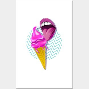 Ice cream nostalgia Posters and Art